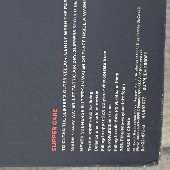 ST. JOHN'S BAY MENS TAN MEMORY FOAM SLIPPERS SIZE LARGE 11-12 - Picture 6 of 10